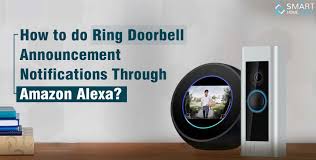 Hoe meld ik me aan voor aankondigingen van de Ring Doorbell via Amazon Alexa?