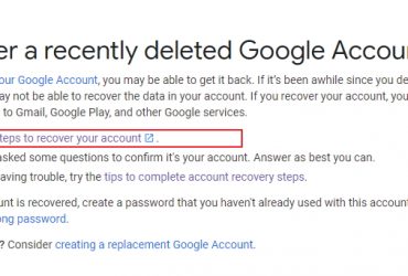 Hoe kan ik een verwijderd Gmail-wachtwoord herstellen?