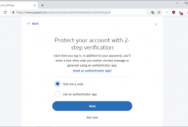 PayPal-fout laat zien hoe u GEEN tweefactorauthenticatie moet gebruiken