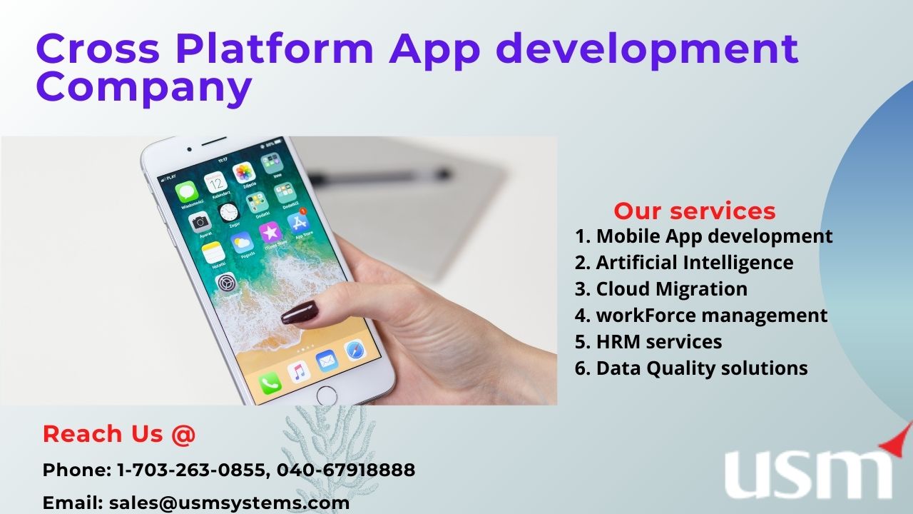 Cross Platform Mobile App development Company in USA