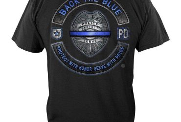 Law enforcement Blue lives Mater Serve and Protect Premium T-Shirt