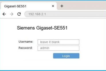 Firmware-update voor Siemens Gigaset Se551