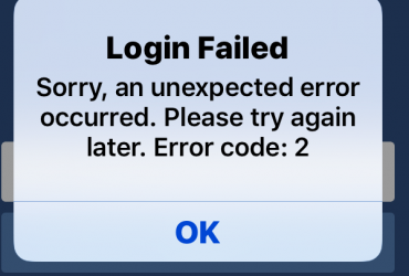 Facebook-foutcode 2 op iPhone: iOS