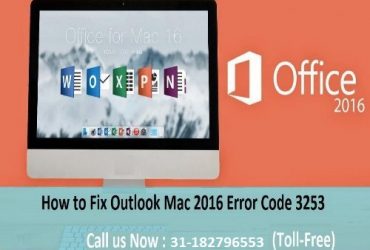 Fix Outlook Mac Error Code 3253 met eenvoudige bewezen tips
