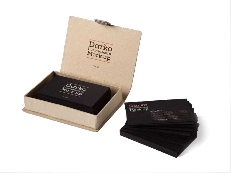 Custom Business card boxes are best to display the product's