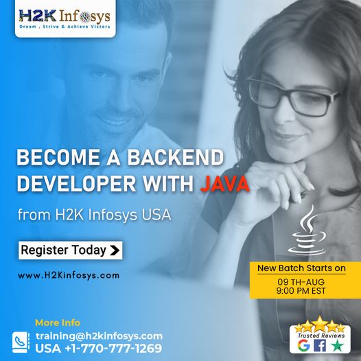 Free Java Course Online at H2K Infosys