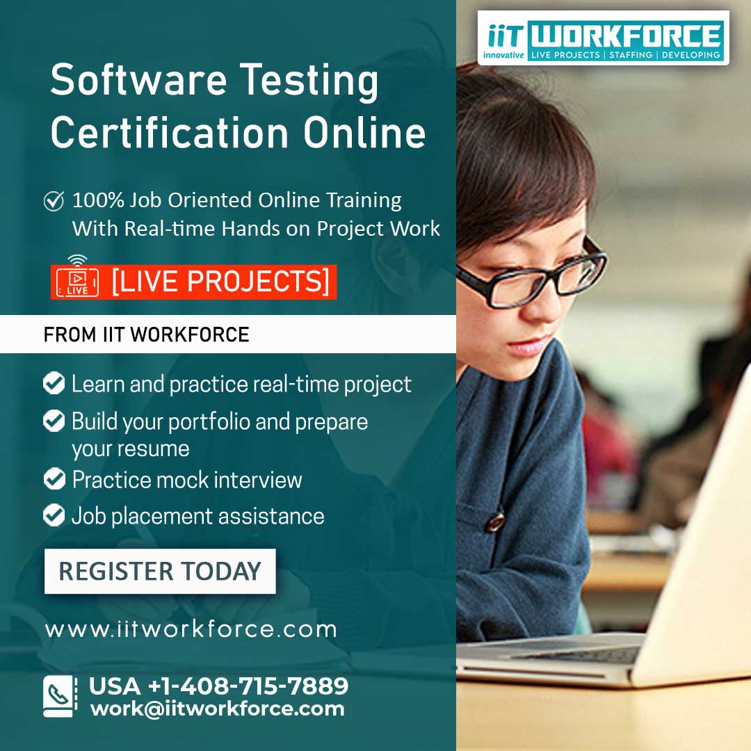 Get a software testing certification training from IIT workforce