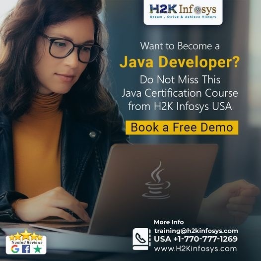 Enhance your skills in Java by learning an online java course at H2K Infosys