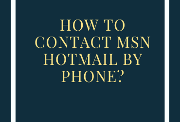 Hoe kan ik telefonisch contact opnemen met MSN Hotmail