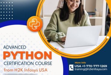 Create a strong foundation by learning python from H2K Infosys