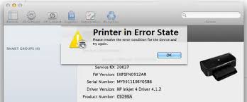 How to Fix Epson Printer in Error State issue
