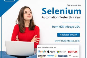 Become an Selenium Automation Tester this year from H2K Infosys USA