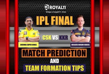 IPL Final CSK vs KKR Match Prediction & Team Formation Tips