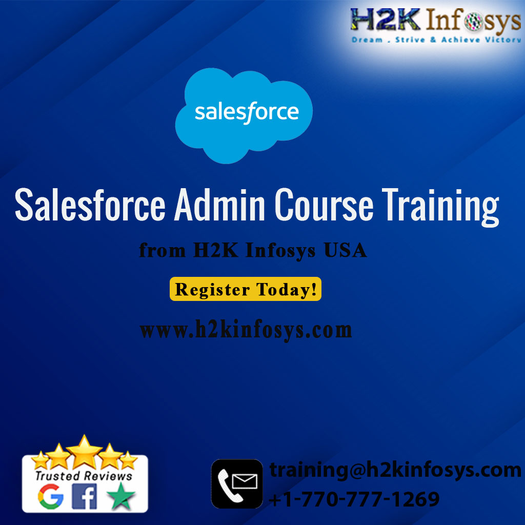 Salesforce Certification Course from H2k Infosys USA