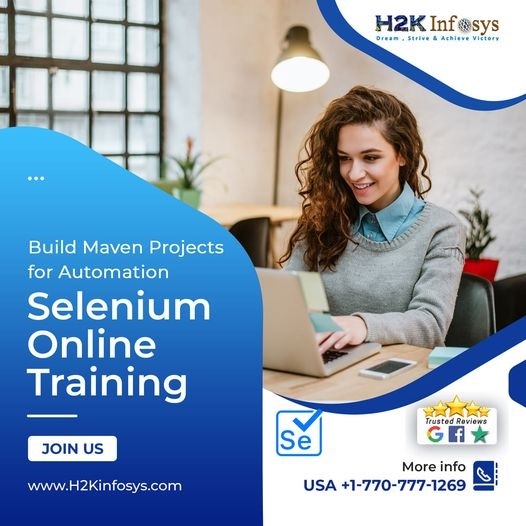Get high-quality Selenium Course Training from H2k Infosys USA