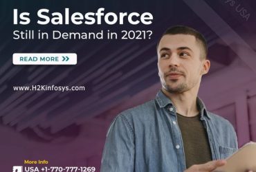Build your career with Sales Force Certification at H2k Infosys USA