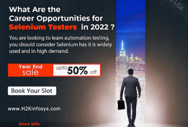 Avail the Best Selenium Online Certification Course at H2Kinfosys USA