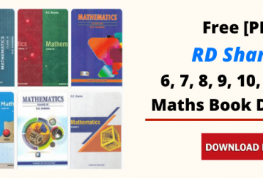 RD Sharma 6, 7, 8, 9, 10, 11, 12 Maths Book Download