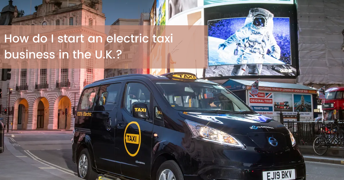 start Electric Taxi Booking Business