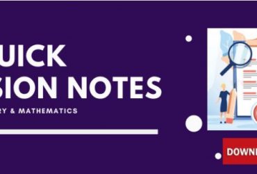 Download Latest Revision Notes of JEE