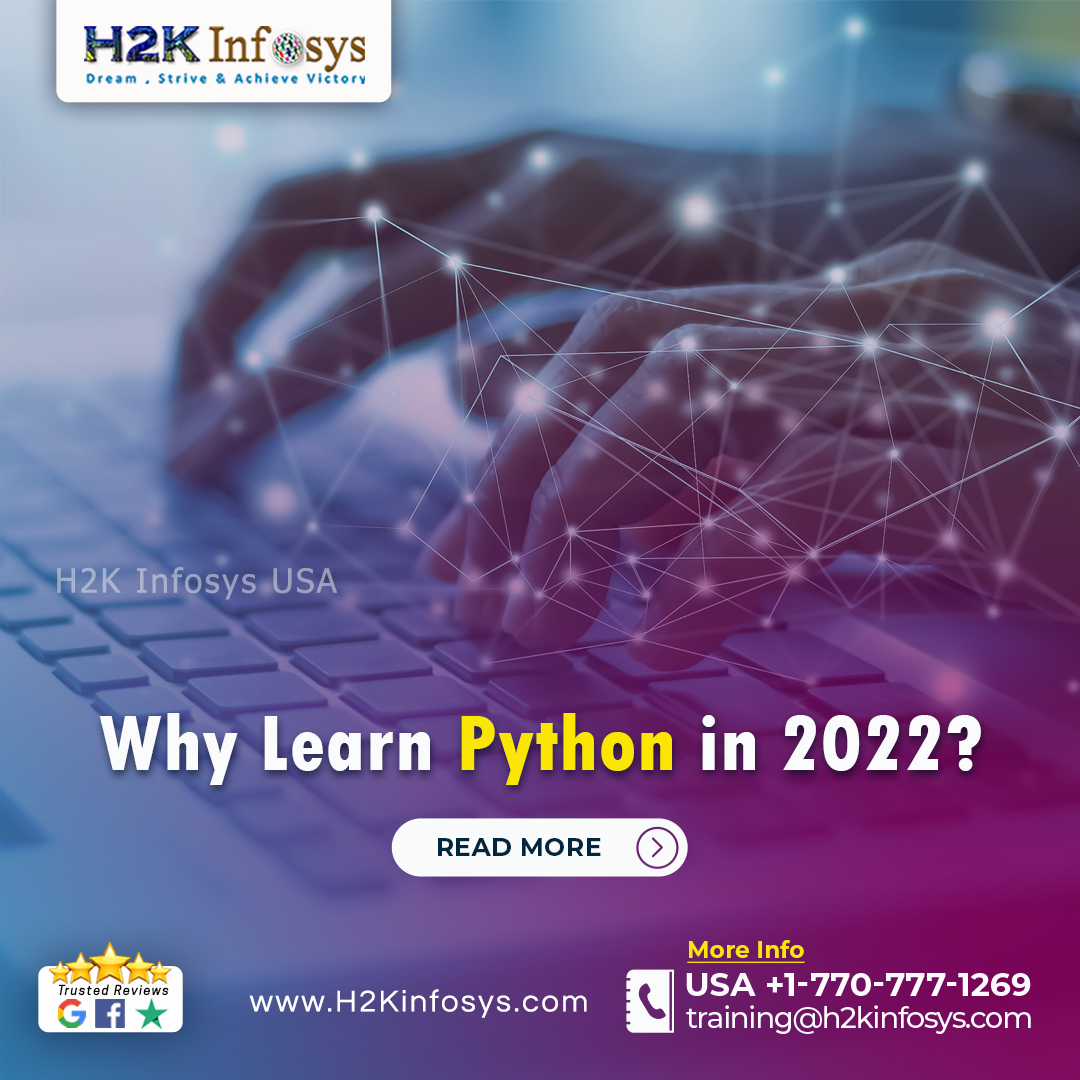 Ensure your career with H2kInfosys by learning Python