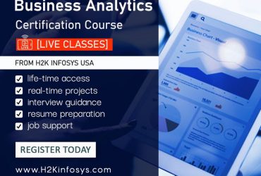 Online Business Analytics Certification Course