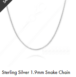 Real snake necklace