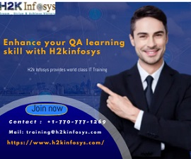 Enhance your QA learning skill with H2kinfosys