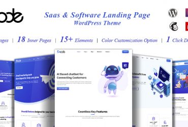 DCode – SaaS Landing Page WordPress Theme