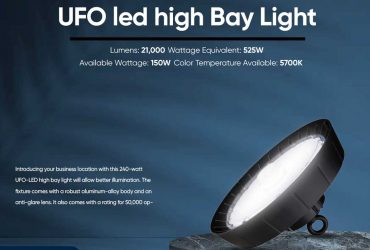UFO High Bay LED Lights Provide the Best Lighting Experience