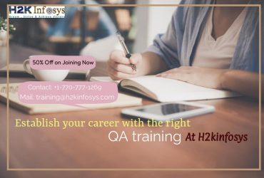 Establish your career with the right QA training at H2kinfosys