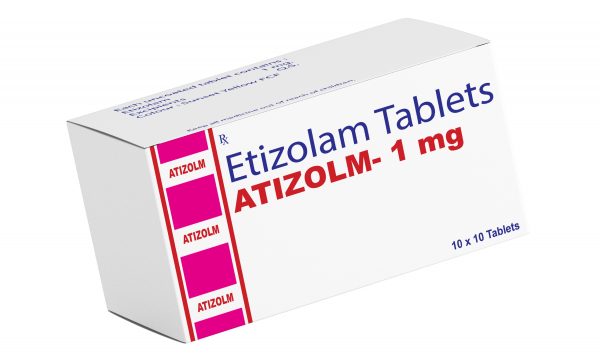 Buy Etizolam ATIZOLM 1MG Tablets Online Overnight Delivery