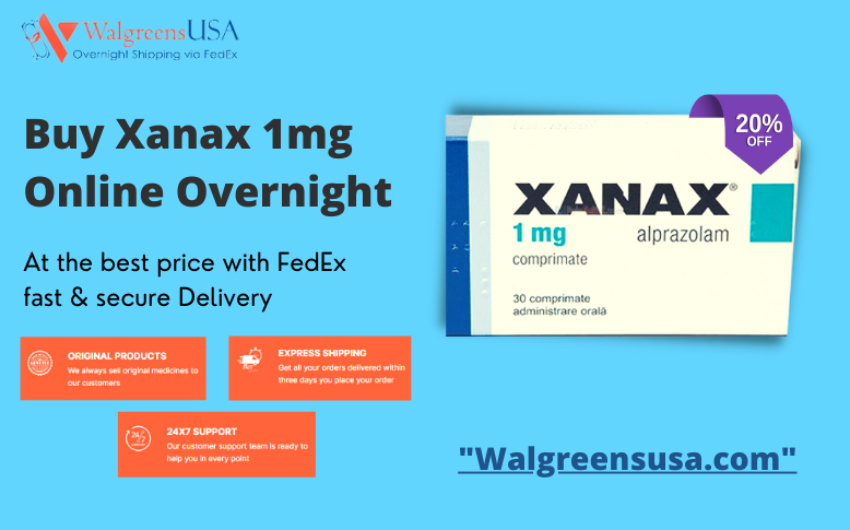 How to Order Xanax 1mg tablets online | Walgreens USA Pharmacy