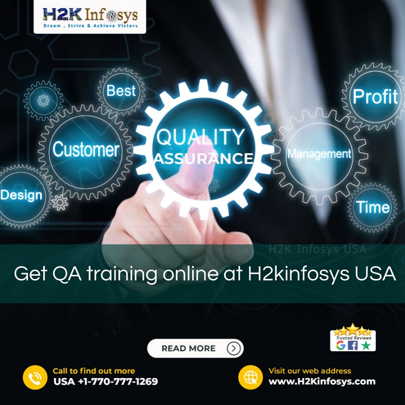 Get QA training online at h2kinfosys