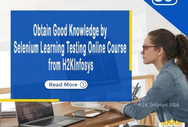 Obtain Good Knowledge by Selenium Learning Testing Online Course from H2kinfosys