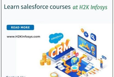 Learn salesforce courses at H2kinfosys USA