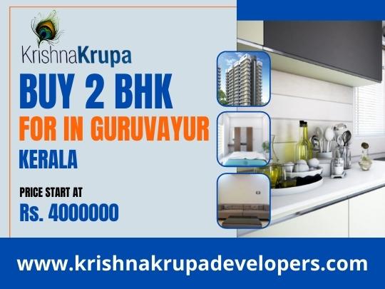 Krishna Krupa Developers 2BHK Flat for sale in Guruvayur Kerala – ₹4000000