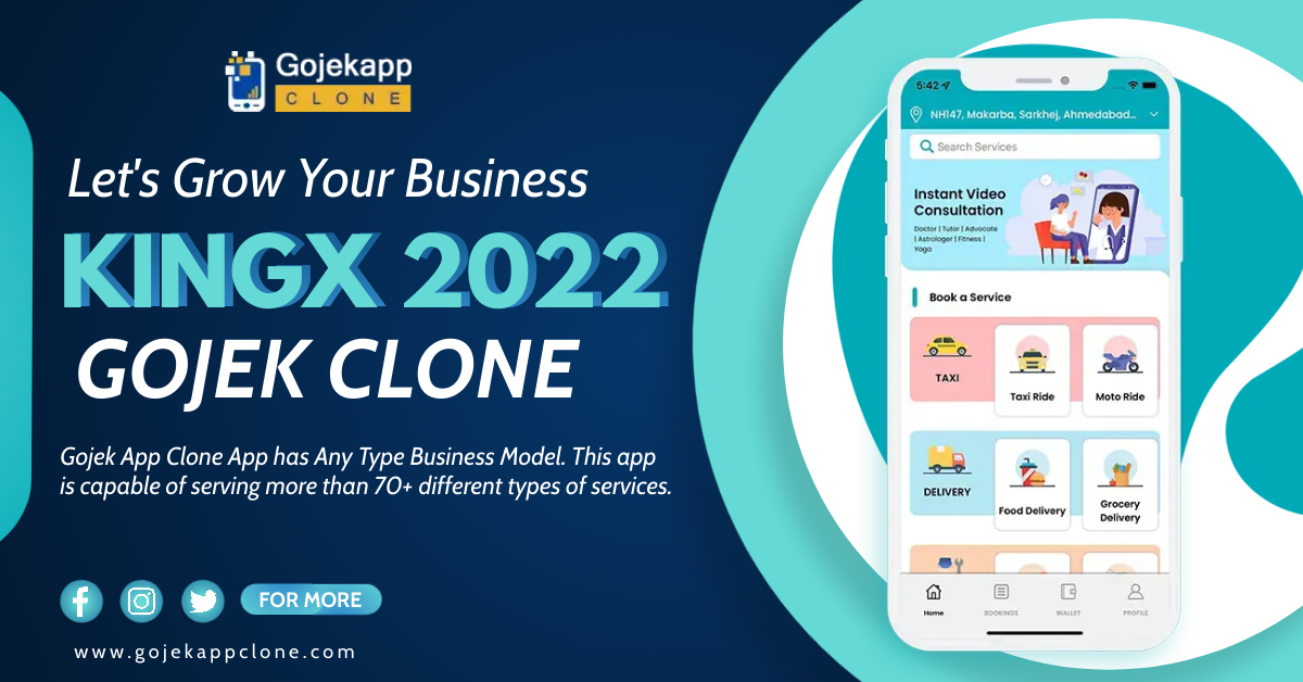 Gojek Clone App – Top-Notch On Demand Multi Service Solution