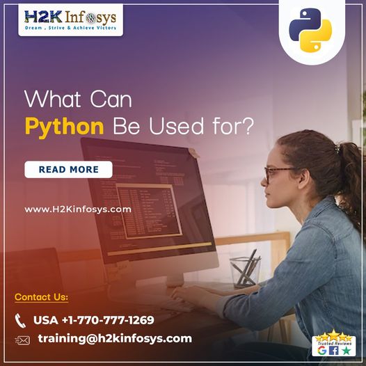 Sign up for python certification at H2KInfosys