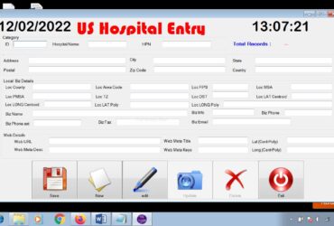 US HOSPITAL ENTRY FORM FILLING JOB AVAILABLE AT VDATA TECH CALL 7708244092