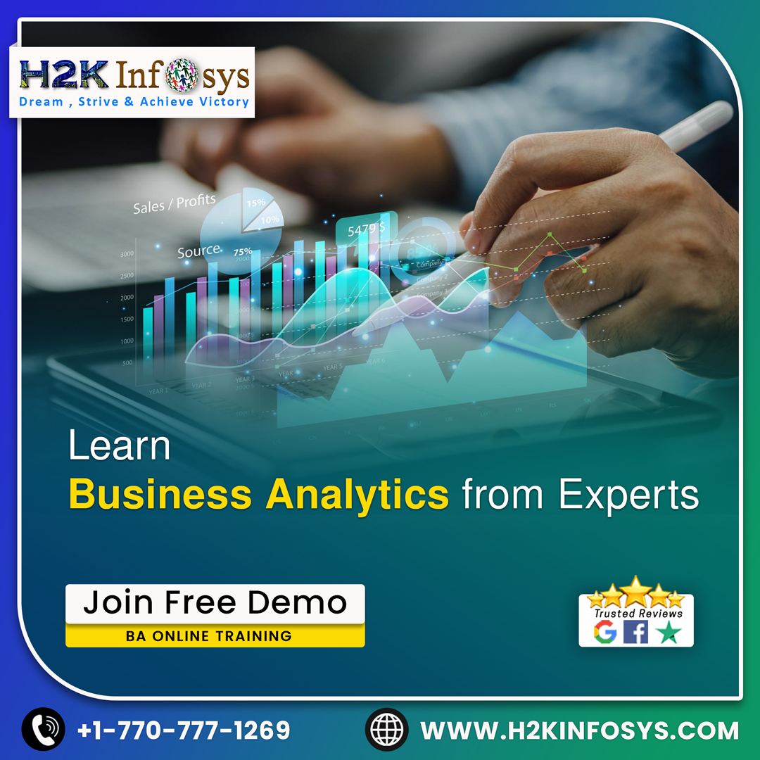 Obtain the high-quality BA training from H2k Infosys