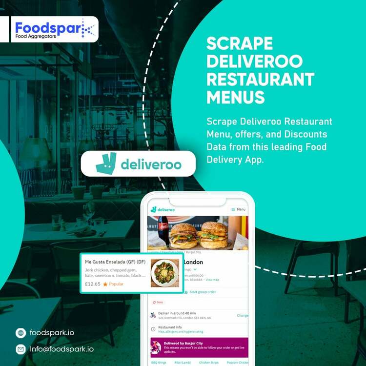 Deliveroo Restaurant Data Scraping | Scrape Deliveroo Restaurant Data