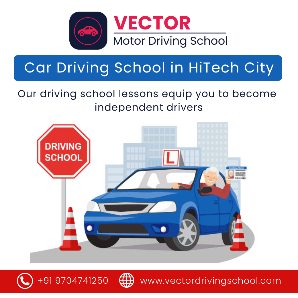 Car Driving school in HiTech City Hyderabad
