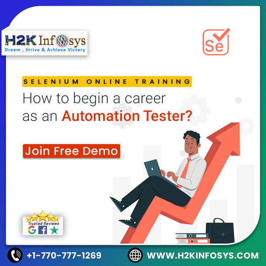 Make use of H2k Infosys to obtain the selenium certification