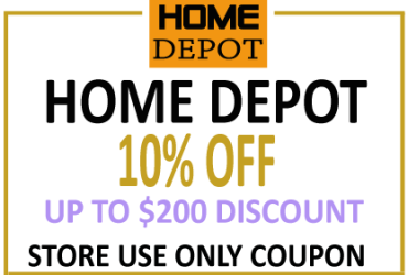 10% off Home Depot Promo Code and Printable Coupons Online